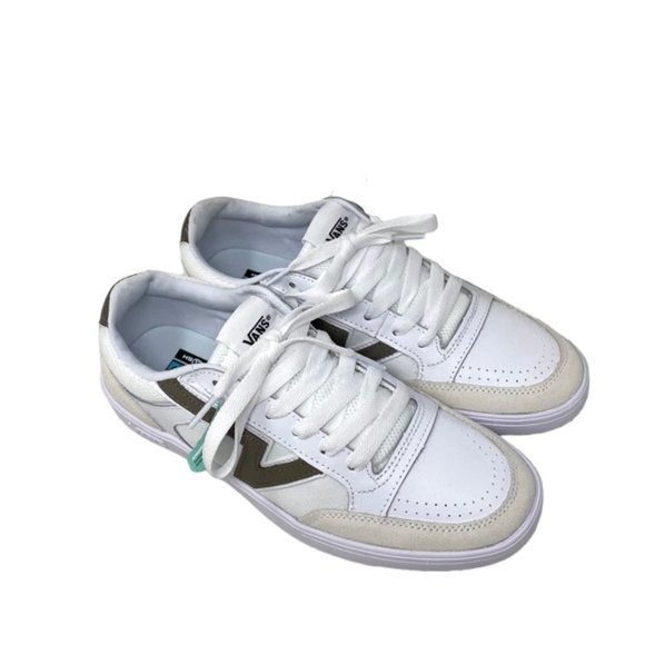 VANS Women Lowland ComfyCush Shoes Low Sneakers Suede Leather Beige VN0A7TNL1NU - Picture 3 of 9